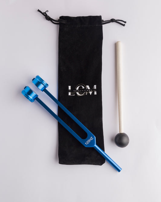 Tuning fork 125hz blue